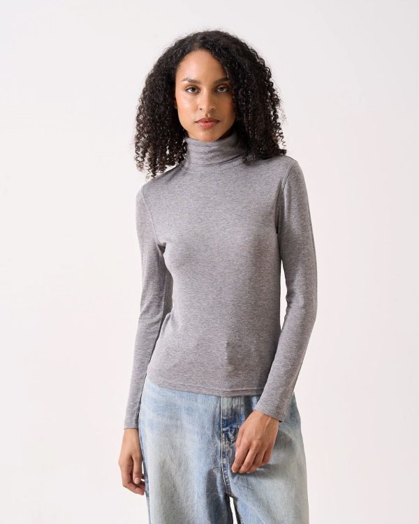 absolut cashmere abbie top grijs bp 3ik 7t9 sk04xd