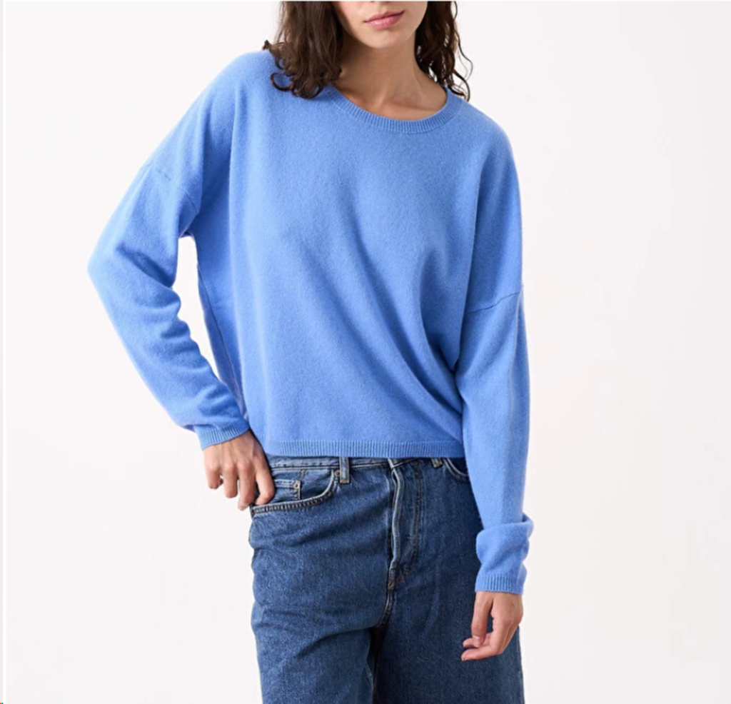 absolut cashmere kaira trui blauw bp 3h6 7t5 sk03h7