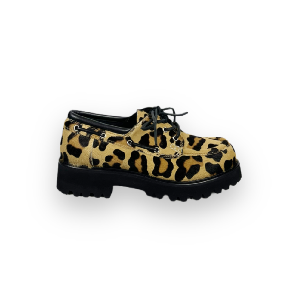 agl goldie hair platte schoenen tijgerprint bp 3ms 7yf smnbgt