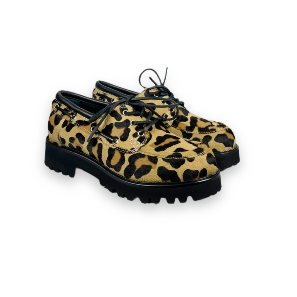 agl goldie hair platte schoenen tijgerprint bp 3ms 7yg smnbgt