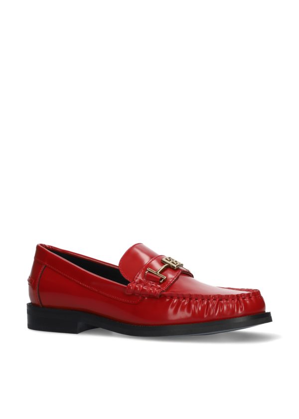 bibi lou tina loafers rood bp 3m4 7uf sl18wk