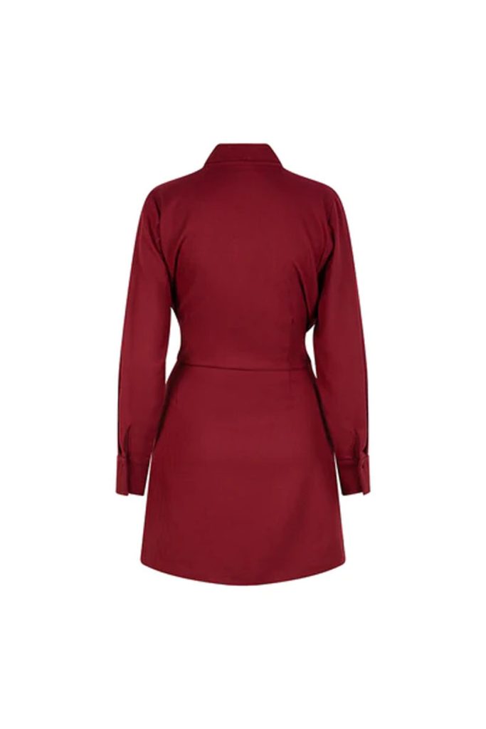 chptr s amour dress jurk bordeaux bp 2ur 6jq rz4bji