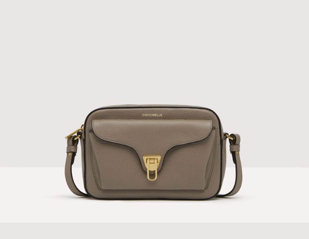 coccinelle beat crossbody taupe bp 3j1 803 snnem0