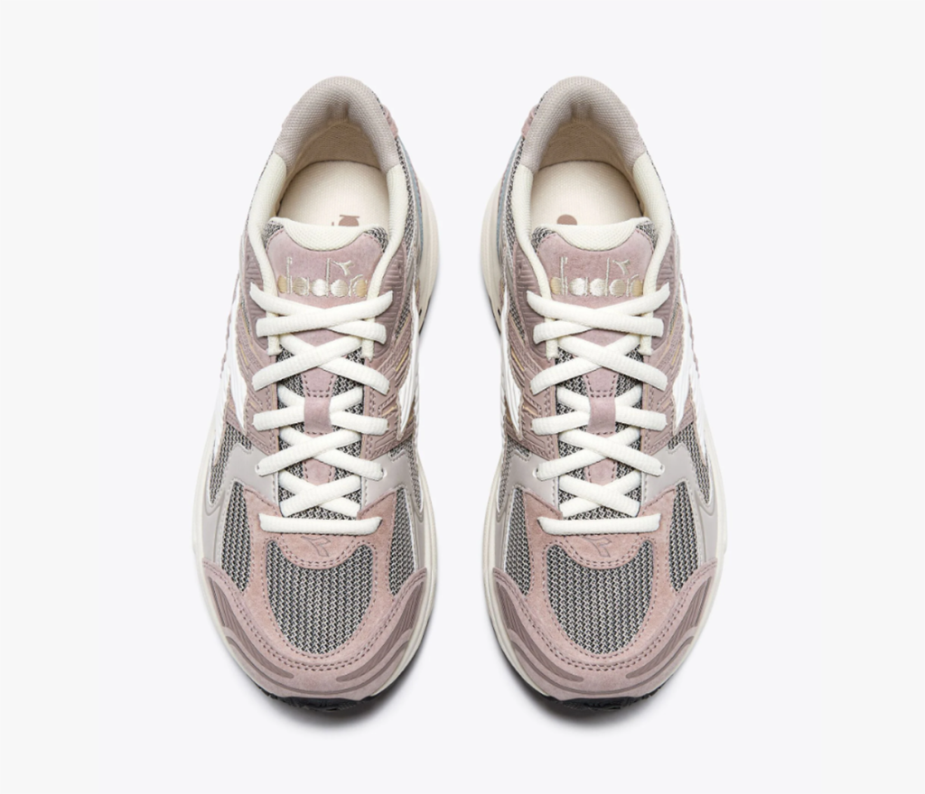 diadora heritage mythos star pigskin sneakers roze bp 3eq 7oi sfdtlc