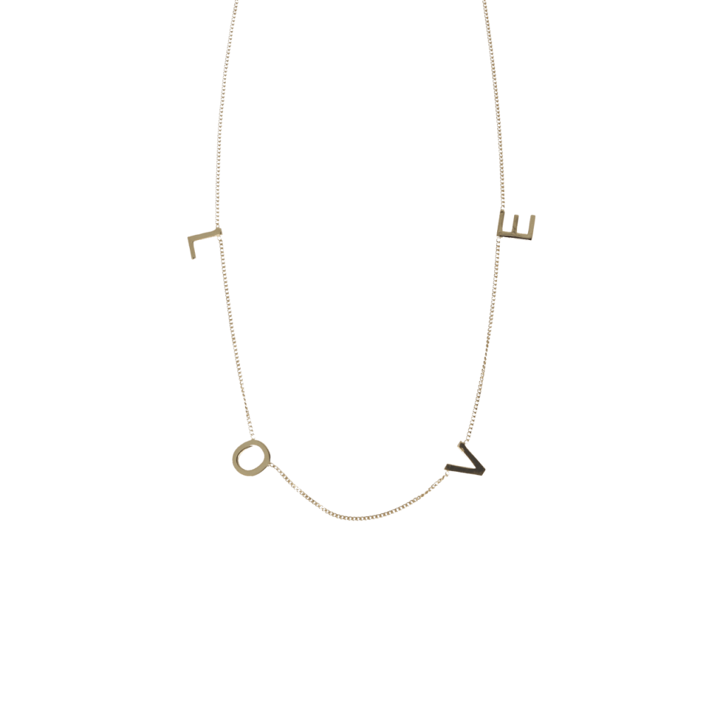 lott gioielli love ketting ketting goud bp 30k 6w5 s4mxrl