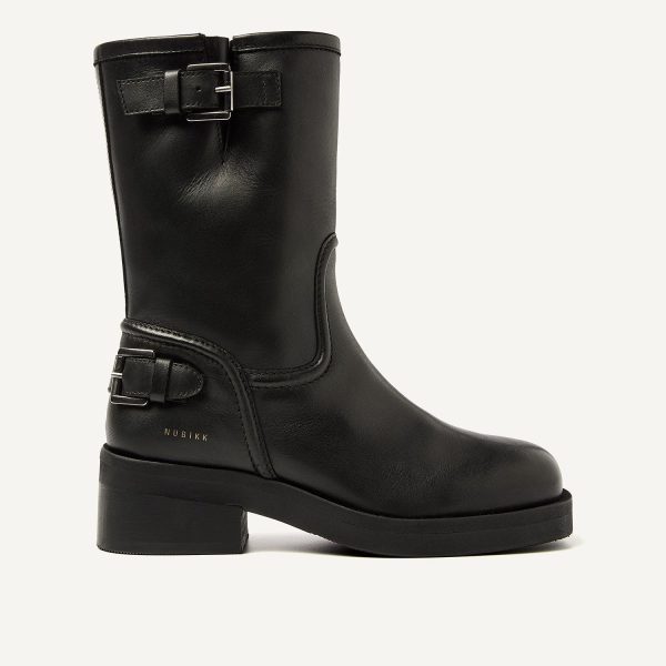 nubikk eva lana biker boots zwart bp 3o4 7y5 smdlns