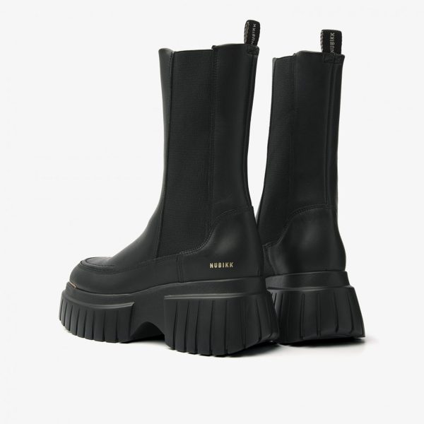 nubikk miley adams biker boots zwart bp 2se 6i0 ryrhx7