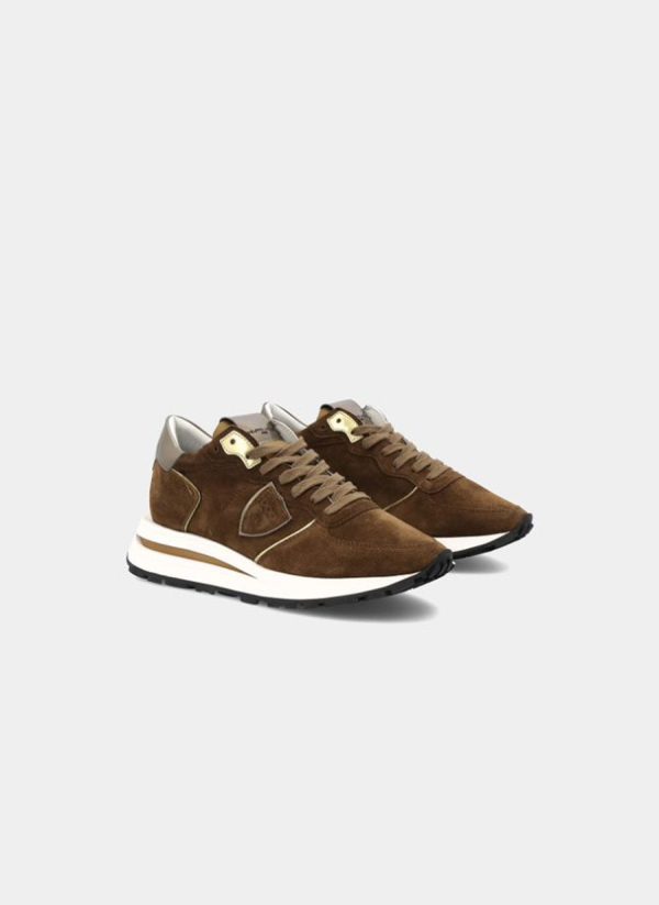 philippe model tkld dm01 sneakers cognac bp 2tk 6d0 ry1dex