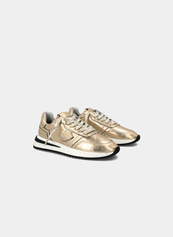 philippe model tropez 2 1 low woman sneakers goud bp 34h 77o s82fq8