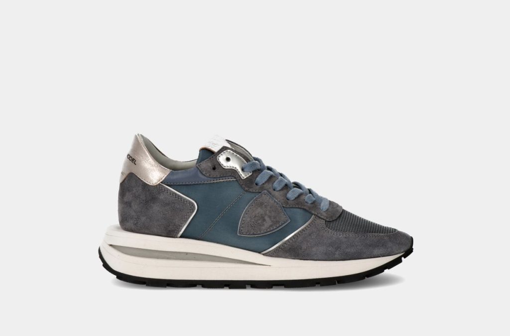 philippe model tropez haute low sneakers blauw bp 3gn 7r9 sjdzvi