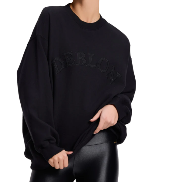 deblon sports romee sweater trui zwart bp 3ra 80q sq6i4s