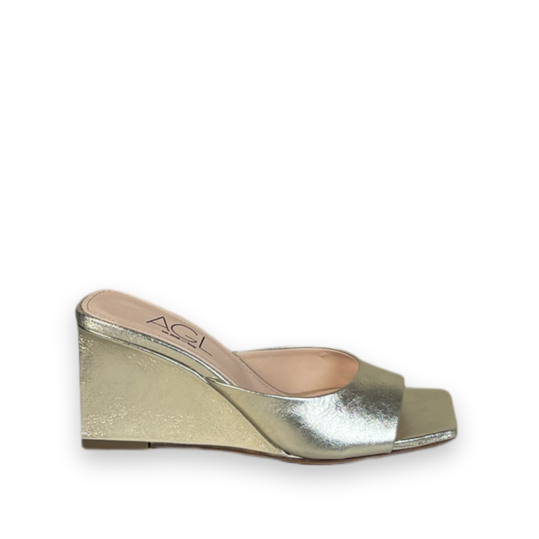 agl mimi slides sandalen goud bp 3rk 859 stf50o