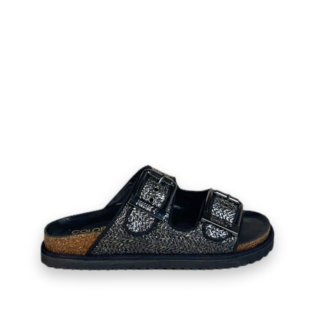 colours of california biow07 slippers zwart bp 3zc 85f stf5hh