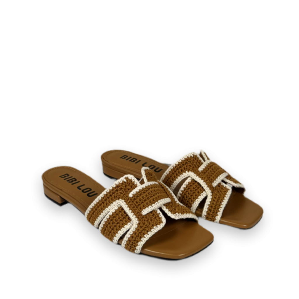 bibi lou 760z87vk slippers cognac bp 3zn 87w sy0c0g