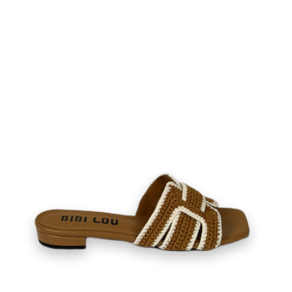 bibi lou 760z87vk slippers cognac bp 3zn 87x sy0c0g