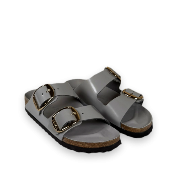 birkenstock arizona big buckle slippers grijs bp 414 87g sy09st