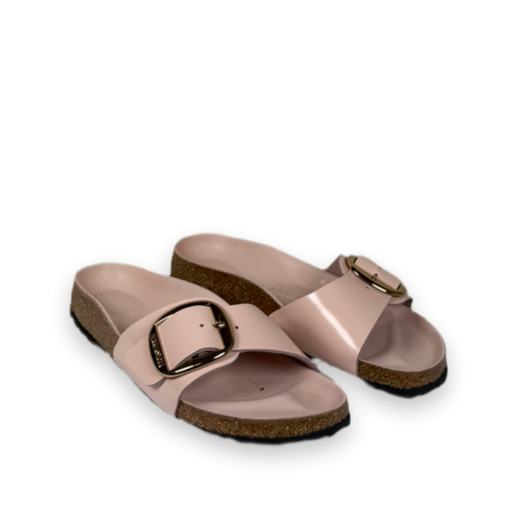 birkenstock madrid big buckle slippers roze bp 41b 87c sy09ok