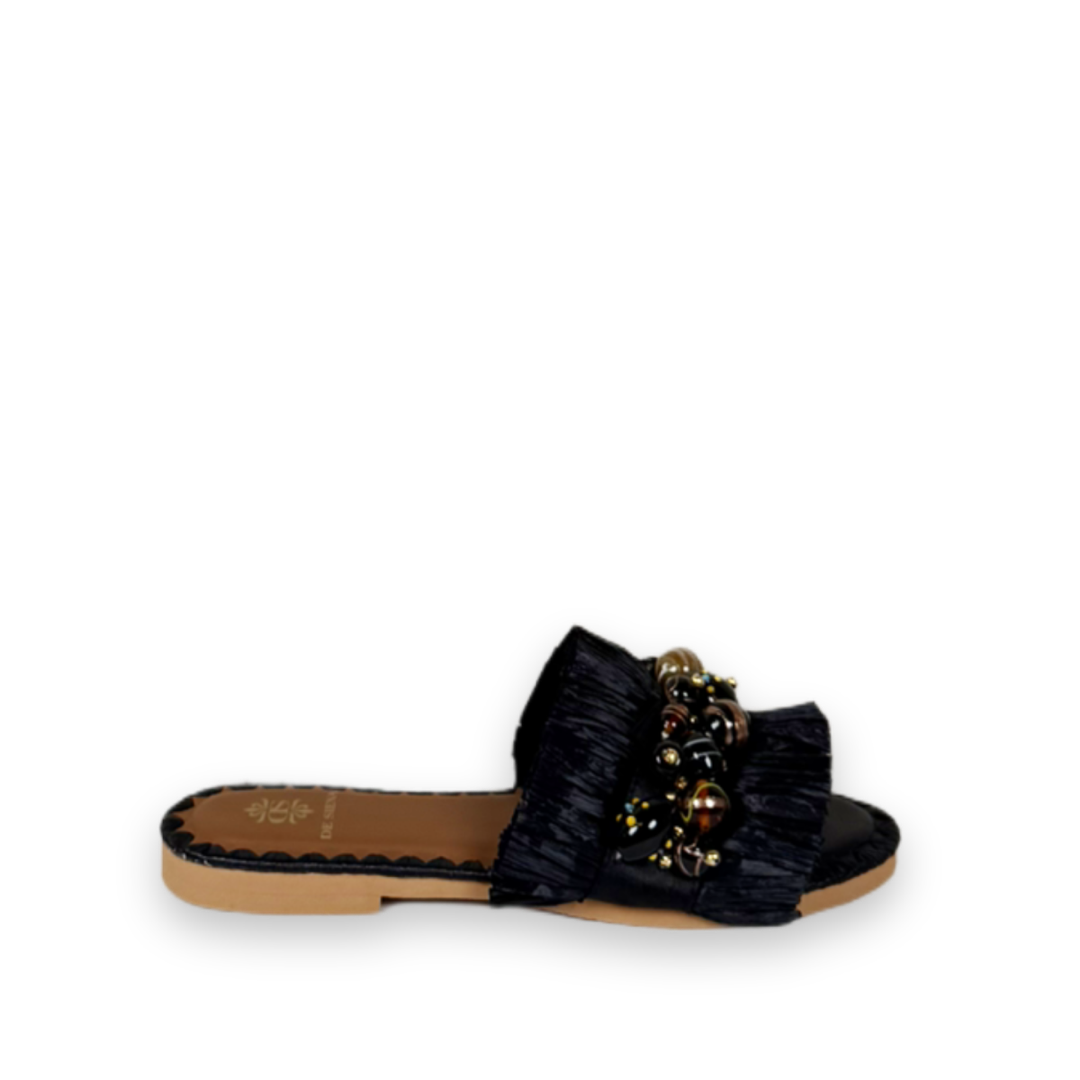 de siena dafina slippers zwart bp 40q 8bj syd9i5