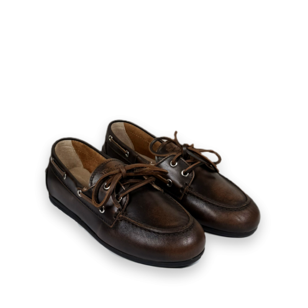 posa boat loafer brushed loafers bruin bp 447 8br syitca