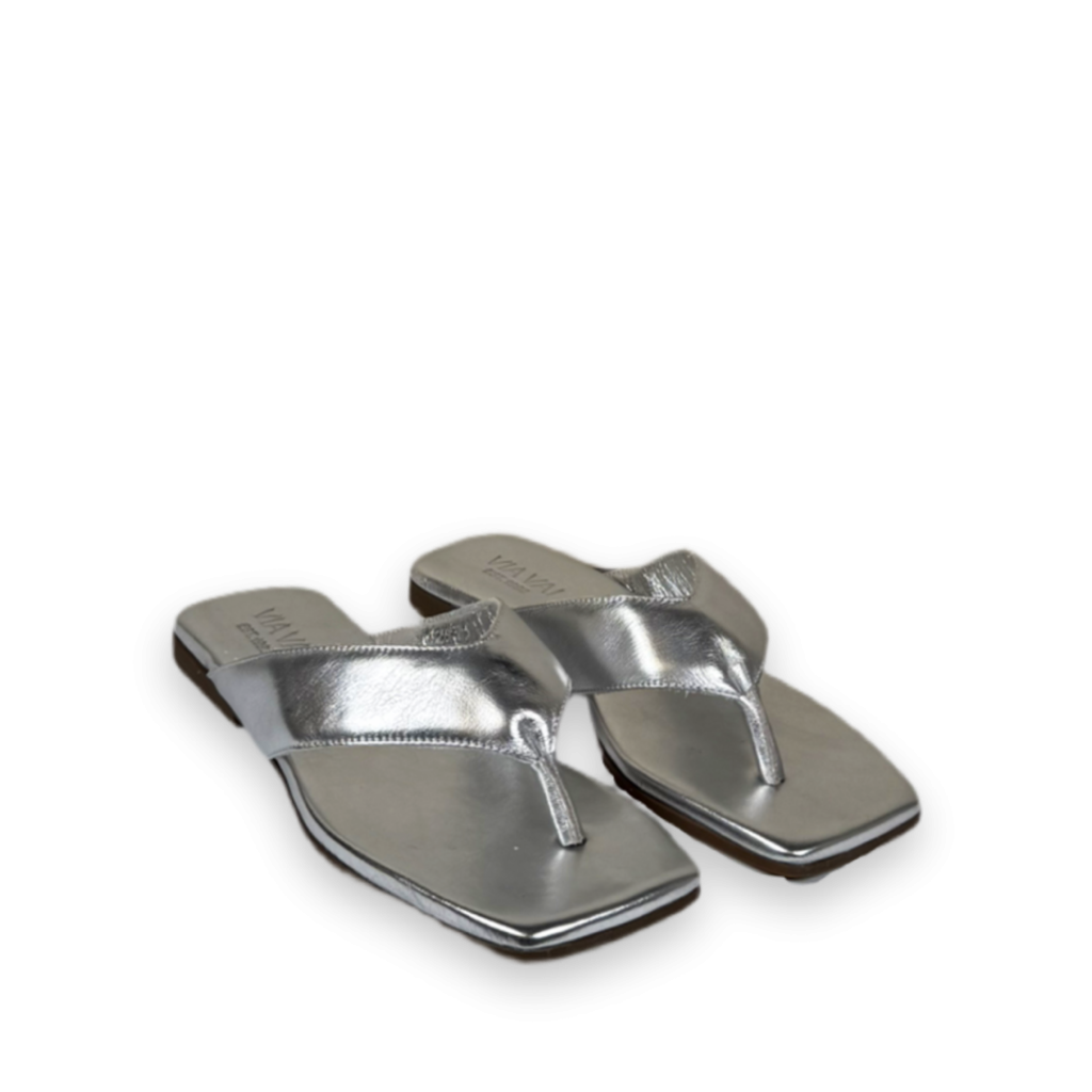 via vai kiki berry slippers zilver bp 41p 88i sycpjs