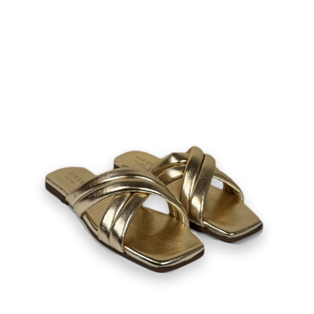 via vai kiki lot slippers goud bp 41l 88q sycps1