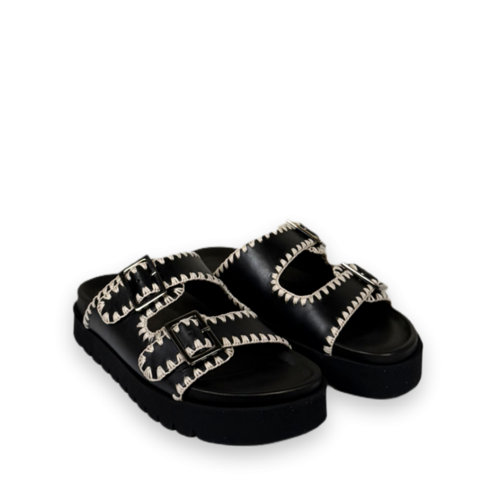 via vai rae taara slippers zwart bp 3y3 88s sycptk