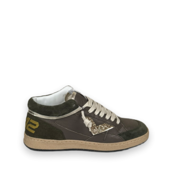 4b12 playmid sneakers groen bp 44h 8cd sz34ka