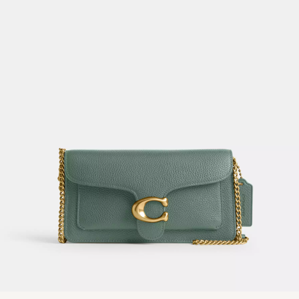 coach tabby chain clutch tassen groen bp 3rj 8bz syq84c