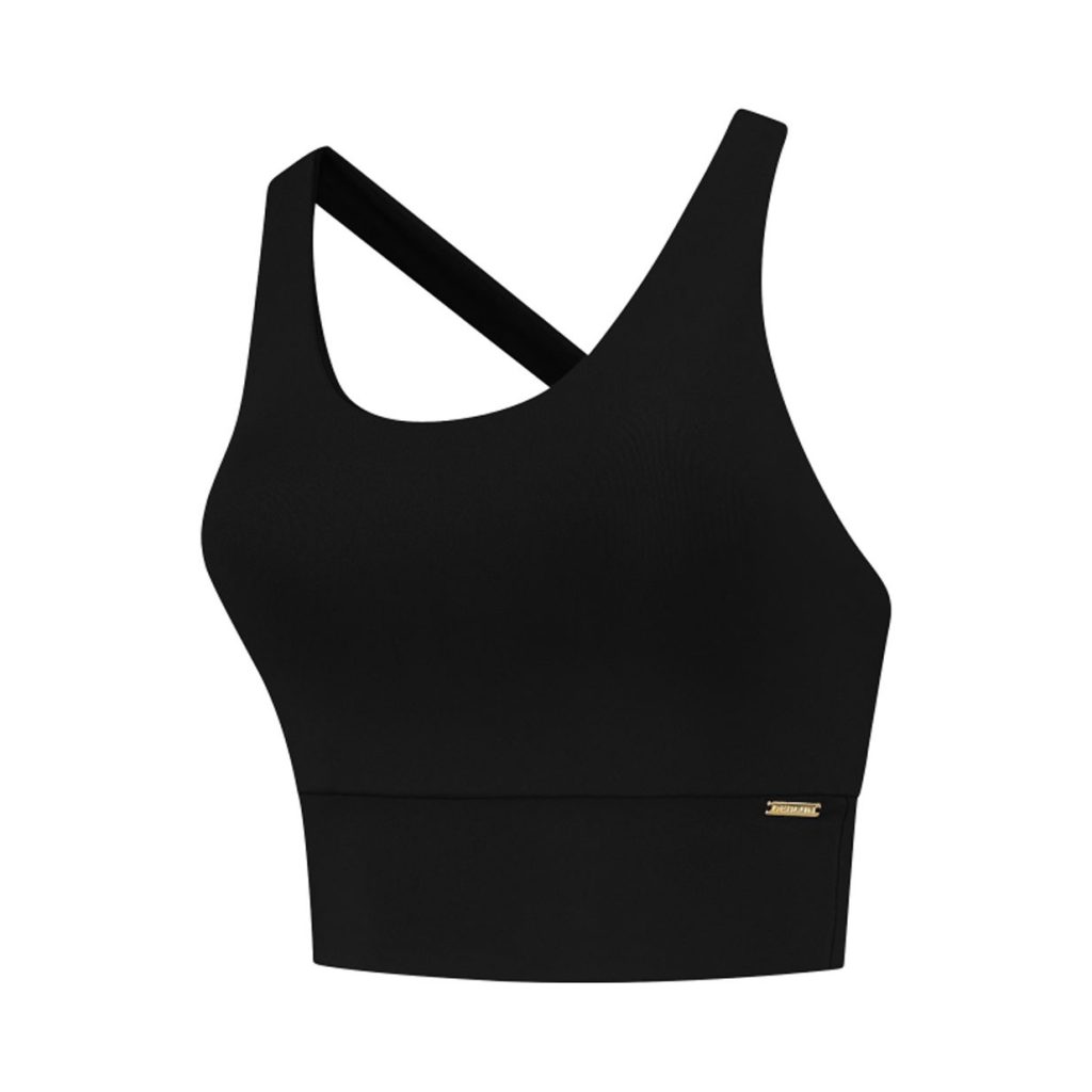 deblon sports sarah cross top d2225 top zwart bp 2qv 6ed ry1jaq