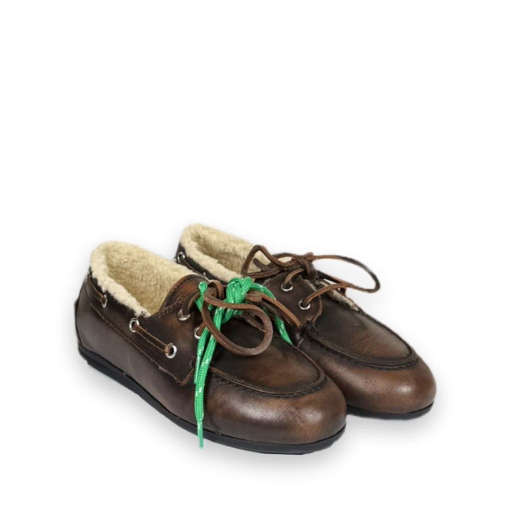 posa boat loafer shearling loafers bruin bp 460 8ds szoo3h