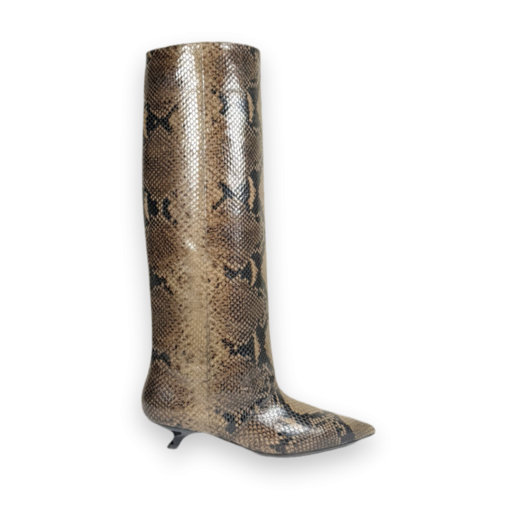 rotue beggin lange laarzen python bp 45k 8d7 szg8d2