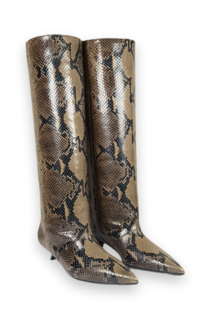 rotue beggin lange laarzen python bp 45k 8d8 szg8d2