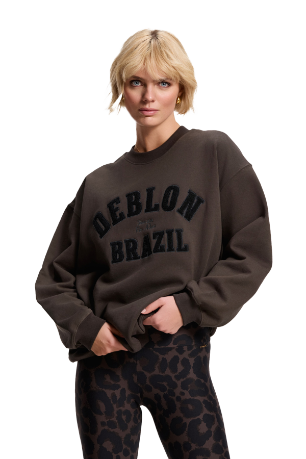 deblon sports malou sweater sweater bruin bp 4a3 8gk t3eip6