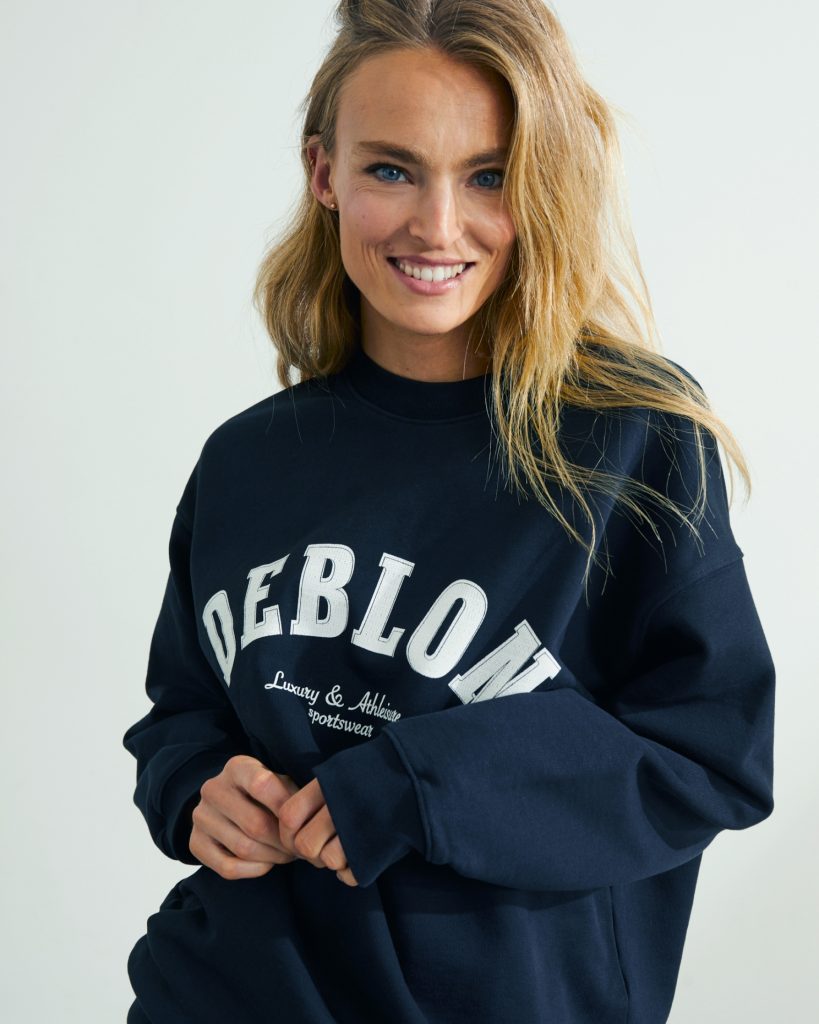 deblon sports puck sweater sweater blauw bp 3bk 7fu sb1wlg