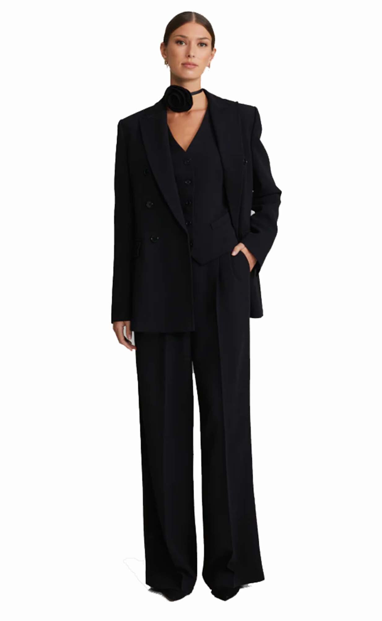 andiata traci blazer zwart bp 38m 7ad s952vn