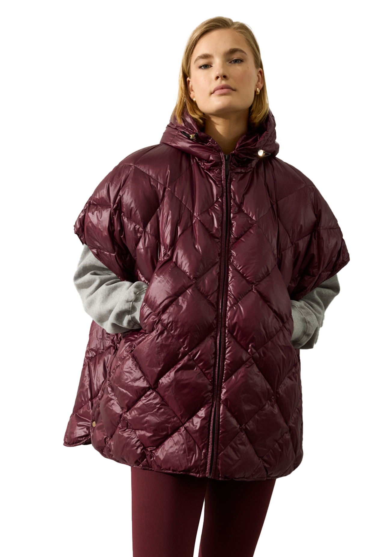 deblon carice cape bodywarmer bordeaux bp 4f9 8gz t4skj1