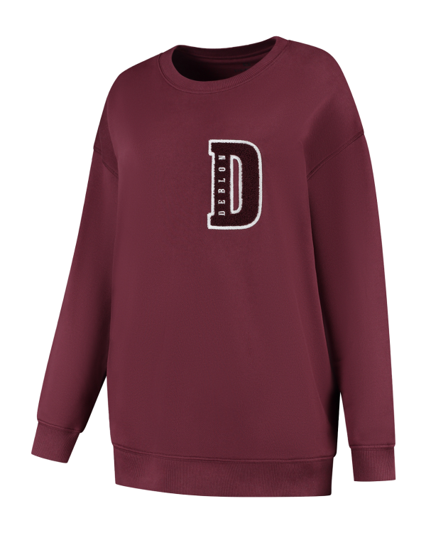 deblon sports lucie sweater sweater bordeaux bp 4fd 8gq t4sfxh