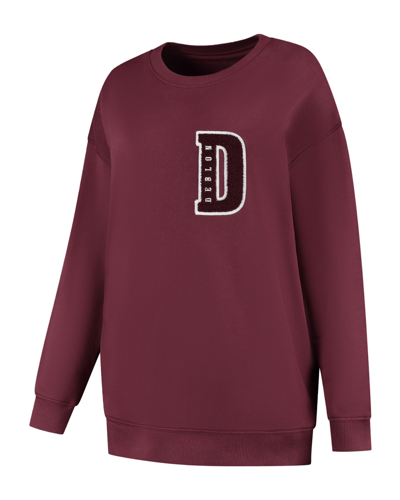 deblon sports lucie sweater sweater bordeaux bp 4fd 8gq t4sfxh