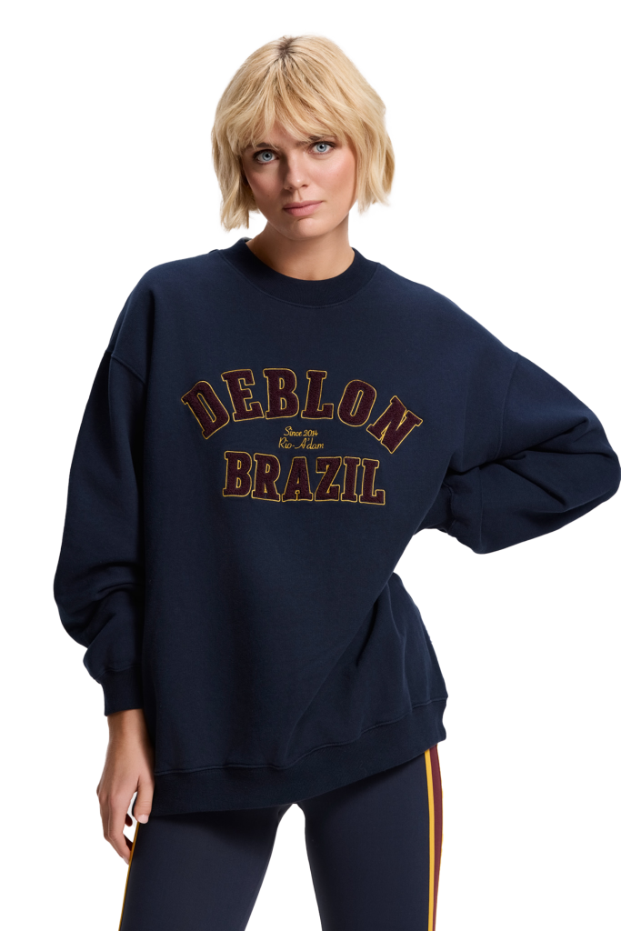 deblon sports malou sweater sweater blauw bp 4fb 8gu t4sjnd