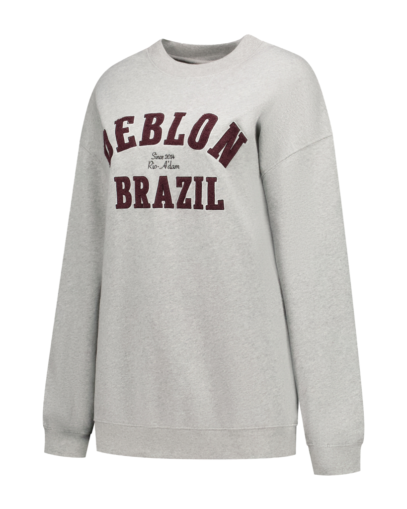deblon sports malou sweater sweater grijs bp 4fc 8gs t4sgmv