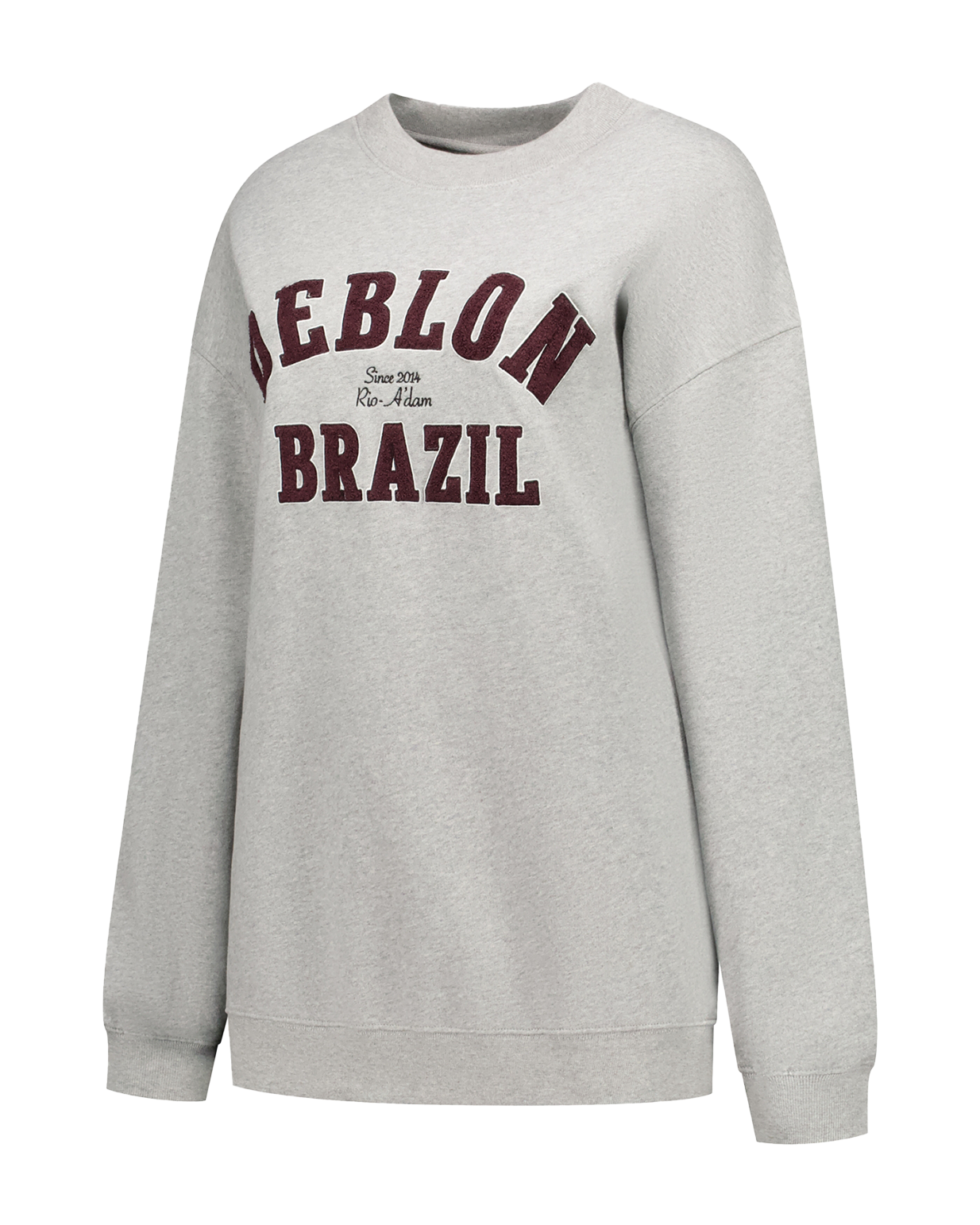 deblon sports malou sweater sweater grijs bp 4fc 8gs t4sgmv