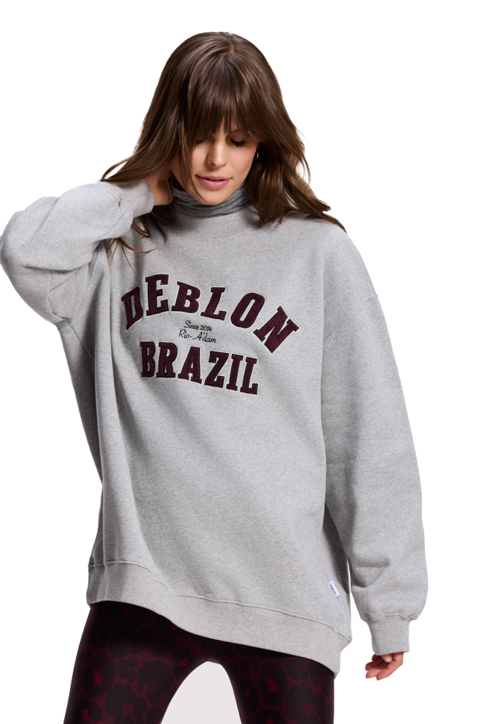 deblon sports malou sweater sweater grijs bp 4fc 8gt t4sgmv