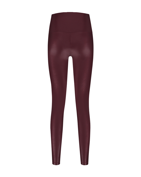 deblon sports shine classic legging highwaist legging bordeaux bp 4fa 8gx t4sk4g
