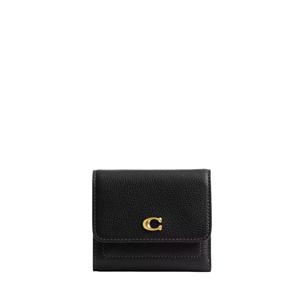 coach mila small flap portomonee zwart bp 4he 8l7 t5vgwd