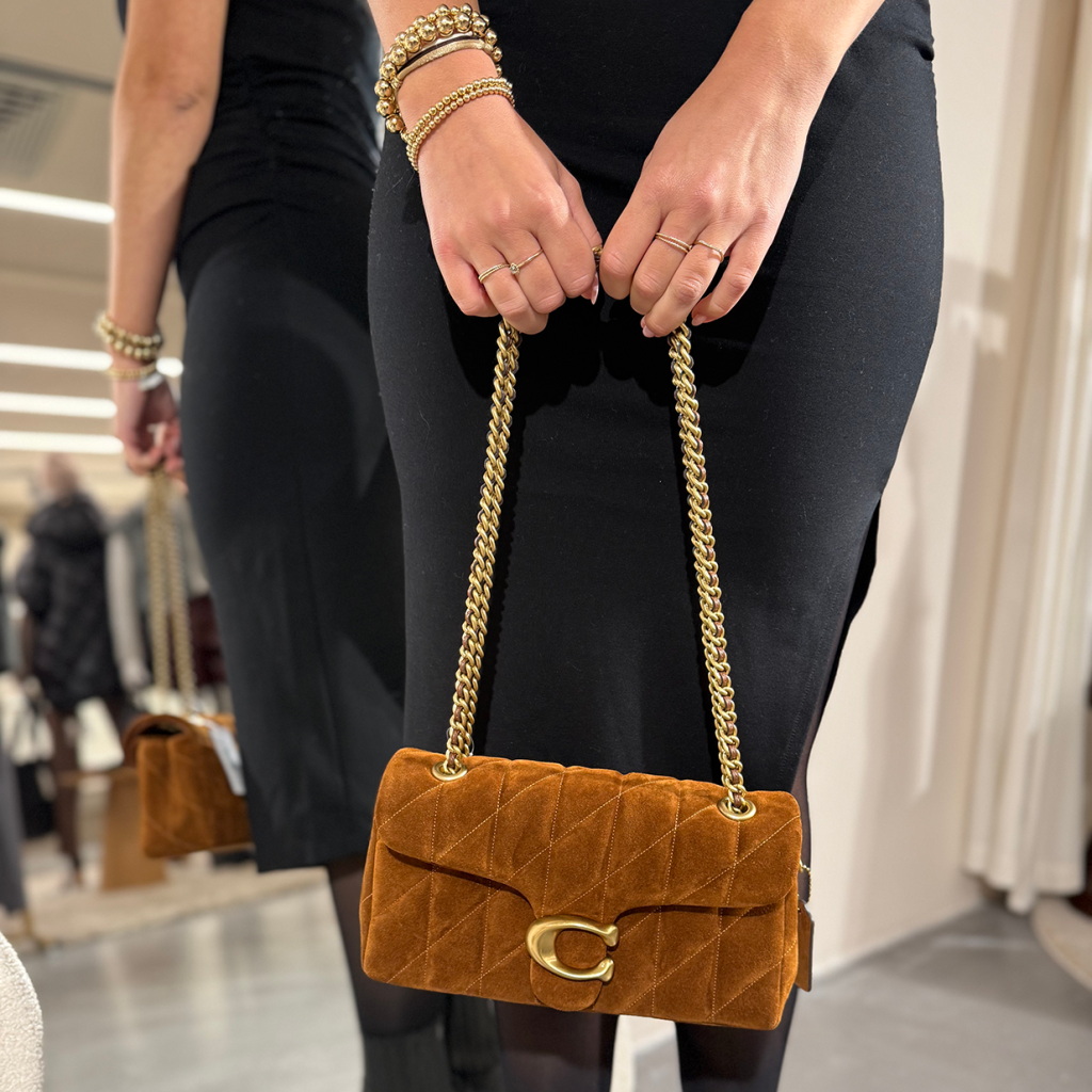 coach tabby quilted 26 cck49 crossbody cognac bp 449 8l3 t5vevd