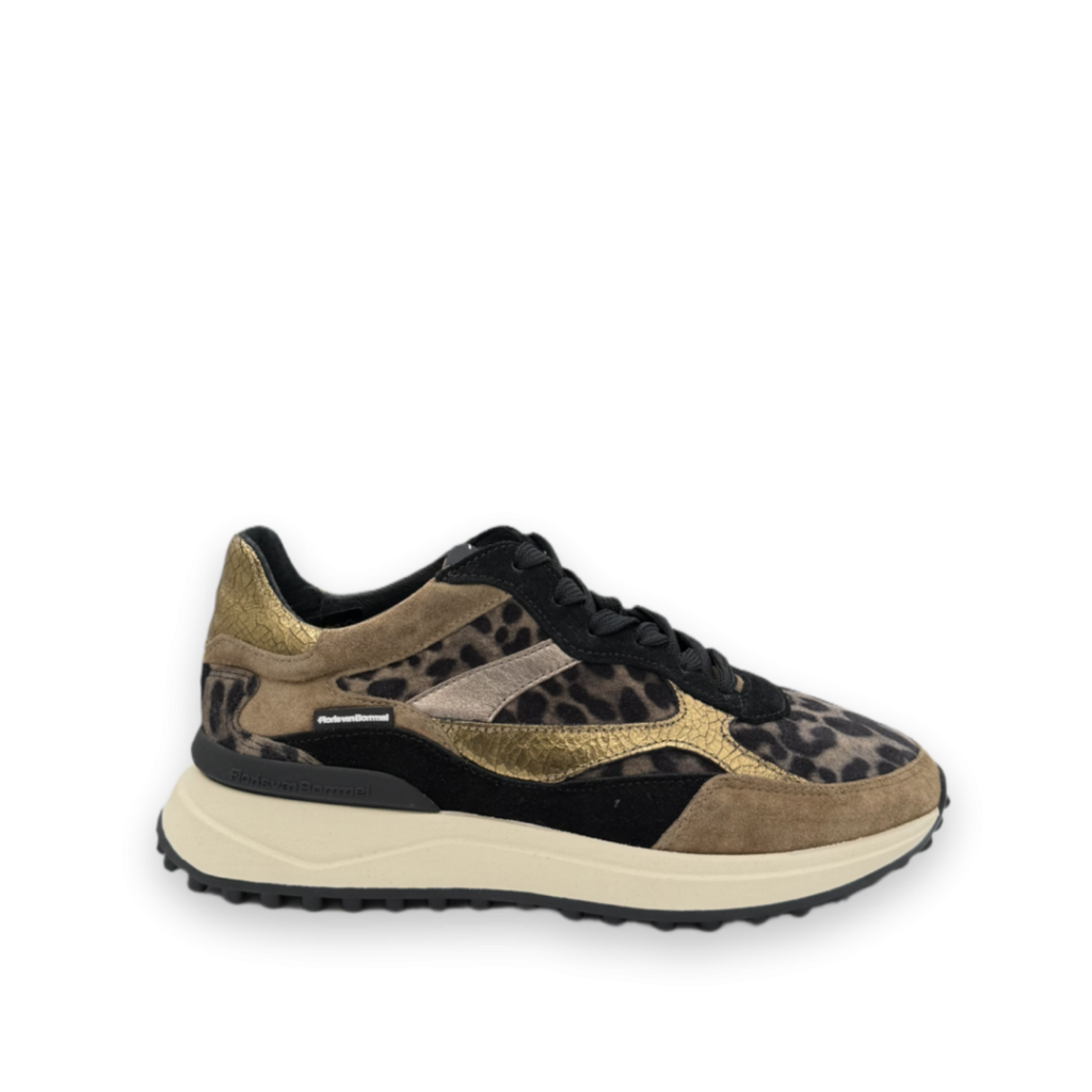 floris van bommel noppi 41 02 sneakers tijgerprint bp 4d4 8m7 t6aanj