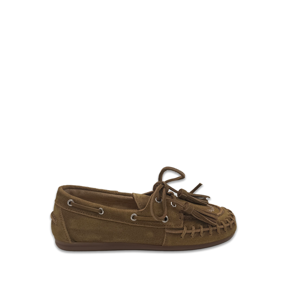 posa boat loafer fringe loafers beige bp 48l 8hn t57lqn