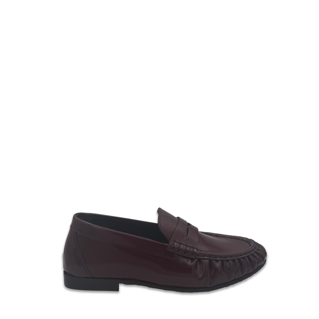 posa penny loafer wrinkle loafers bordeaux bp 49l 8hp t57mfh