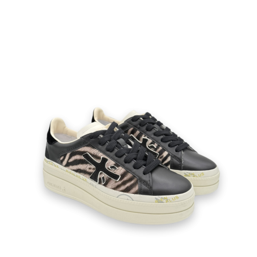 premiata claudia sneakers tijgerprint bp 489 8mm t6acg6