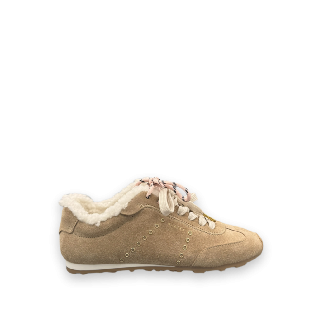 nubikk billy lou fur sneakers beige bp 47a 8rb t84rtd